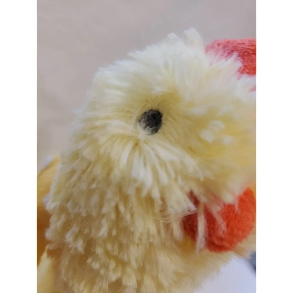 Cloud Island Baby Chick  Lovey Chicken Satin‎ Trim Embroidered Eyes Yellow 13